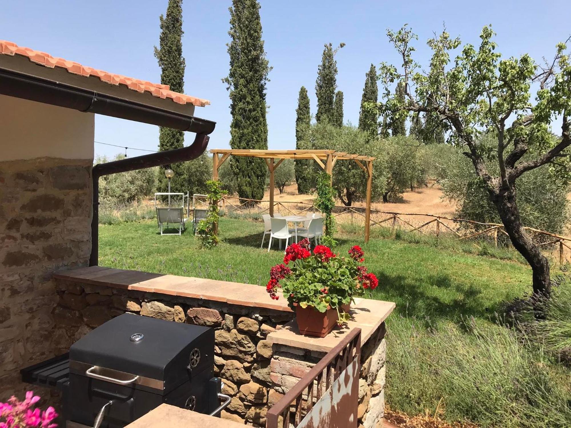 Tenuta Le Mandorlaie, Agriturismo In 스칸사노 외부 사진