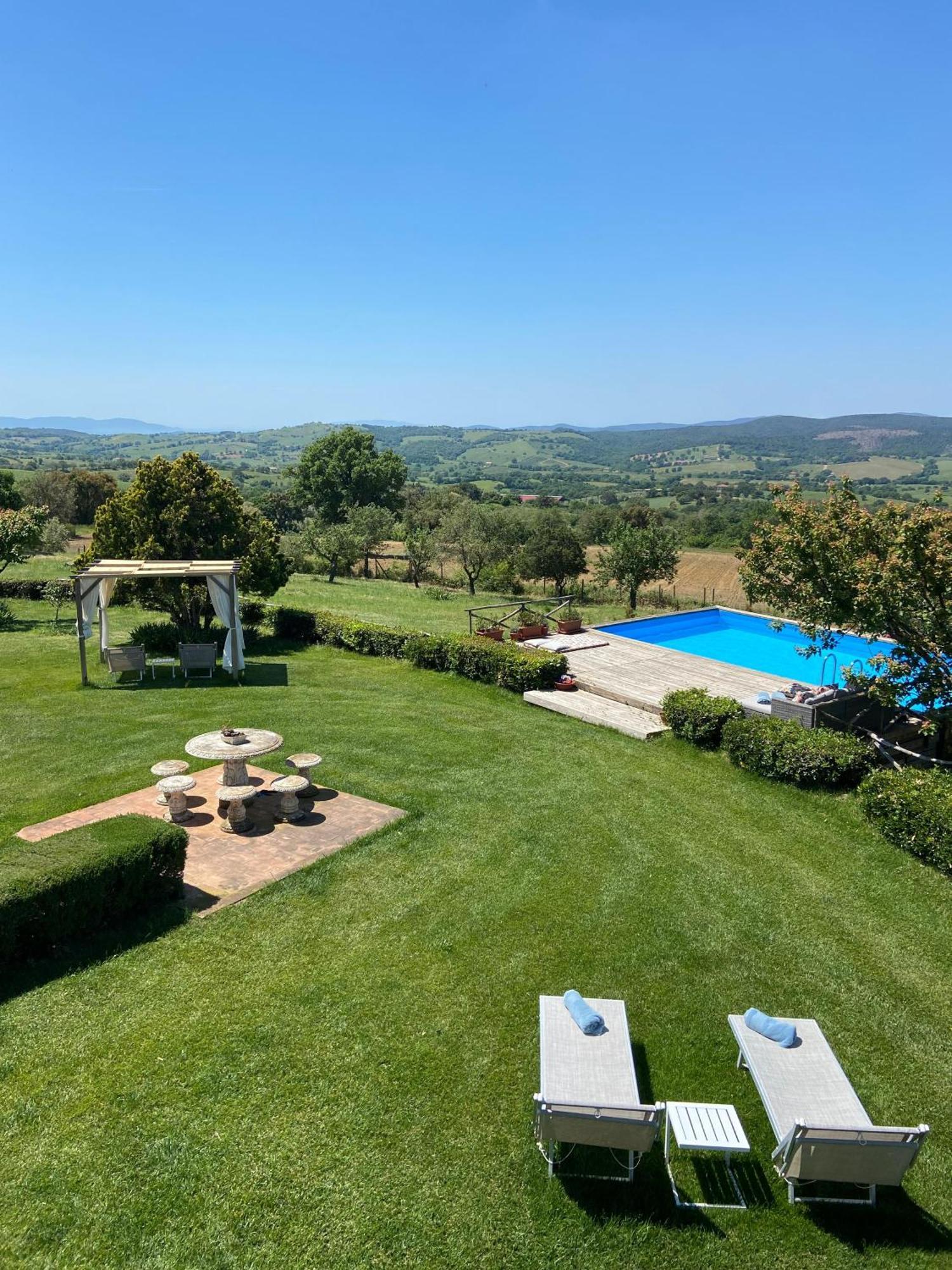Tenuta Le Mandorlaie, Agriturismo In 스칸사노 외부 사진